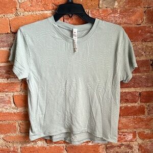 lululemon All Yours Mint Short Sleeve Tee